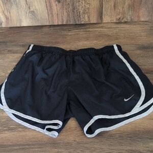 Nike Dri Fit Navy Lined Running Shorts Youth L